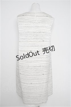 画像2: 【SALE】franche lippee black  / レースプリントノースリーブワンピース I-22-11-08-029i-1-OP-LO-L-HD-ZT155