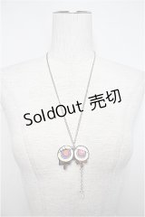 PEACE NOW  / eyeネックレス(紫ｘ黄色ｘシルバー) I-22-11-30-067i-1-AC-PU-P-HD-ZI