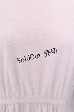 画像2: 【SALE】merry jenny / ボリュームスリーブフリースワンピース O-22-12-24-039-1-OP-CA-L-IG-ZT098