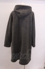 画像2: 【SALE】franche lippee black / パールボタンフードコート O-22-12-28-144-1-CO-LO-L-YM-ZTC005 (2)