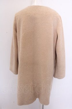 画像2: Franche Lippee / 苺刺繍ボタンボアコート O-22-12-28-272-1-CO-LO-L-YM-ZT-C011