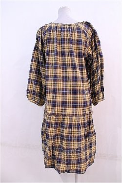 画像2: Ph Blue  / フリルチェック長袖チュニックワンピース I-22-12-29-136-1-OP-LO-L-HD-ZT410