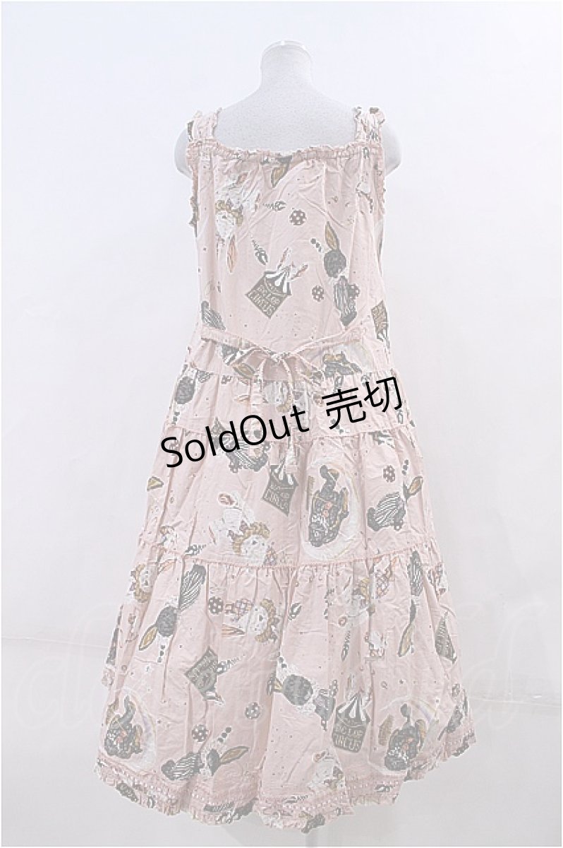 画像2: PINK HOUSE  / ライフイズサーカスプリントワンピース I-22-12-29-149i-1-OP-LO-L-HD-ZI (2)