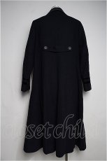 画像3: Jane Marple  / Royal melton velvet ribbon long coat I-22-12-30-017i-1-CO-JM-L-HD-ZTC051 (3)