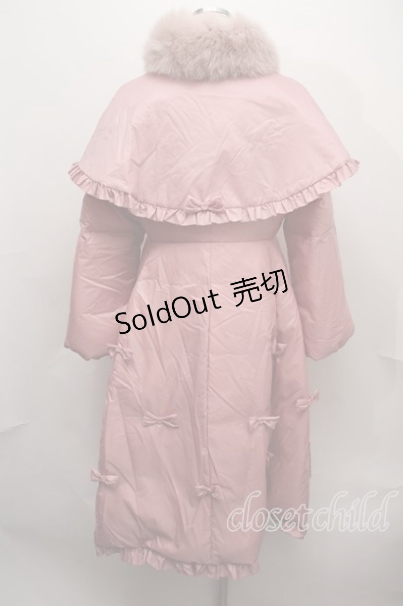 画像2: Maria pipi  / スウィートリボンケープダウンコート S-23-01-03-025s-1-CO-LO-L-AS-ZS (2)