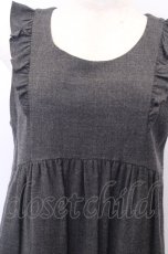 画像2: 【SALE】franche lippee black / フリルジャンスカ O-23-01-09-005-1-OP-LO-L-IG-ZT037 (2)