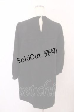 画像4: 【SALE】Cherir la femme / 赤ずきんボタンウールジャンパースカート O-23-01-09-009-1-OP-LO-L-IG-ZT241