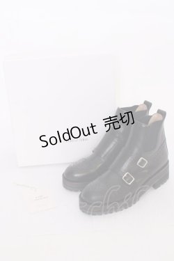 画像10: Jane Marple  / モンクストラップアンクルブーツ I-23-01-13-4049i-1-SH-JM-L-HD-ZI-R