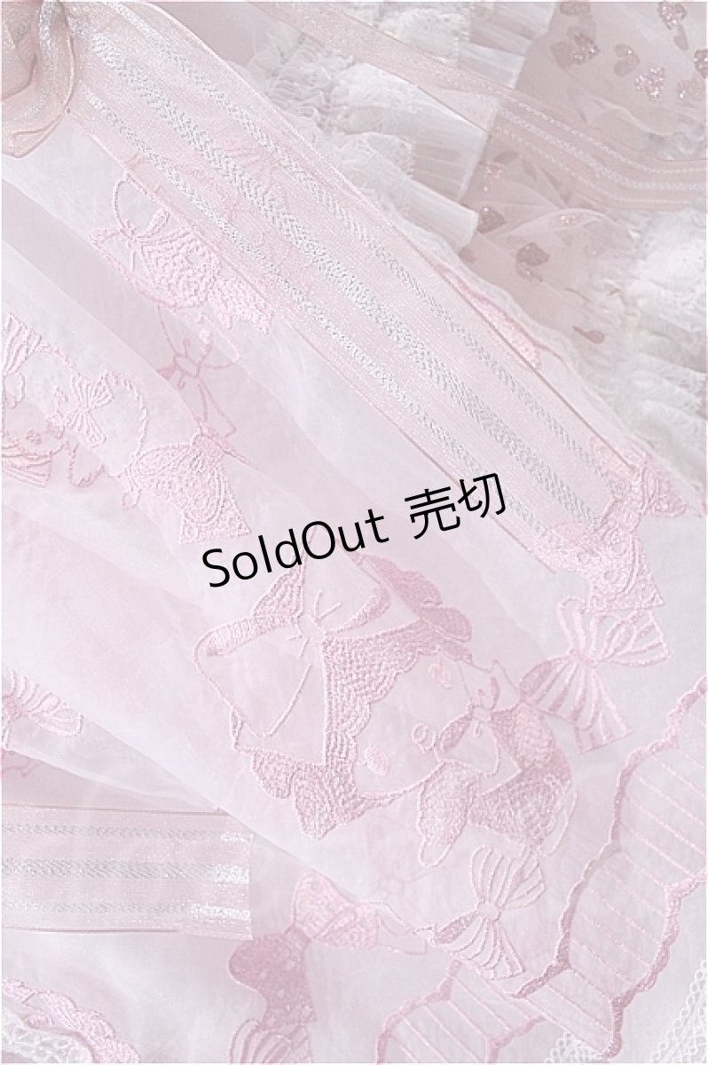 画像4: Long ears&sharp ear's Studio  / Sanrio Collaboration Wedding Dress I-23-01-13-021i-1-OP-LO-L-HD-ZI-R (4)