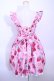 画像2: Angelic Pretty  / Fresh Strawberry Dinerジャンパースカート Y-23-01-17-056y-1-OP-AP-L-SZ-ZY-R (2)