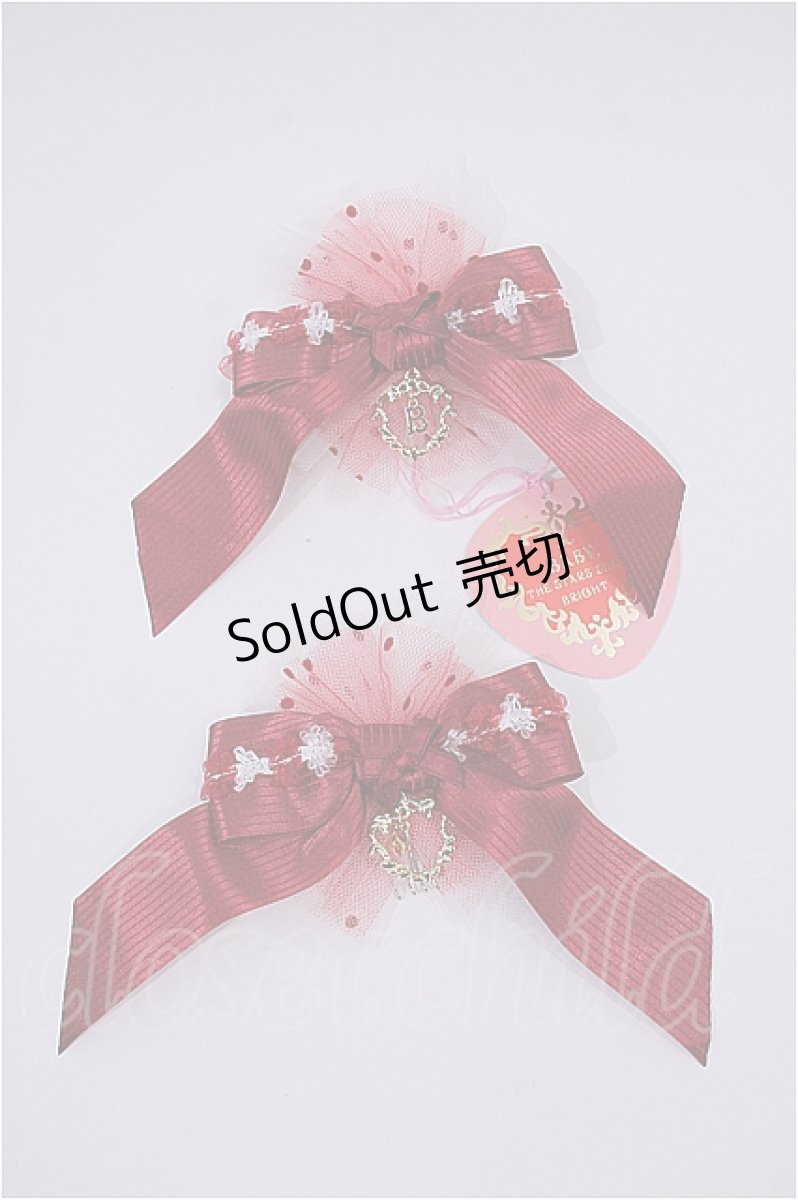 画像3: BABY,THE STARS SHINE BRIGHT  / いちごのCharlotteジャンパースカート+リボンコームset I-23-01-19-026i-1-OP-BA-L-HD-ZI-R (3)