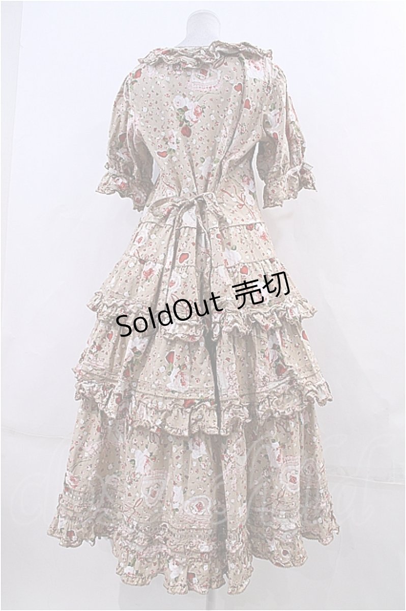 画像2: PINK HOUSE  / オーナメントローズプリントワンピース I-24-02-11-130i-1-OP-LO-L-HD-ZI-R (2)