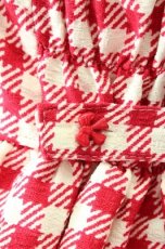 画像4: BABY,THE STARS SHINE BRIGHT  / くみゃちゃんのSweet Heart CheckジャンパースカートII型 I-23-01-20-4012i-1-OP-BA-L-HD-ZI-R (4)