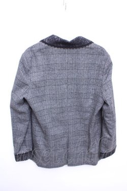 画像2: axes femme  / グレンチェック柄テーラージャケット Y-23-01-20-123-1-JA-AX-L-SZ-ZT124