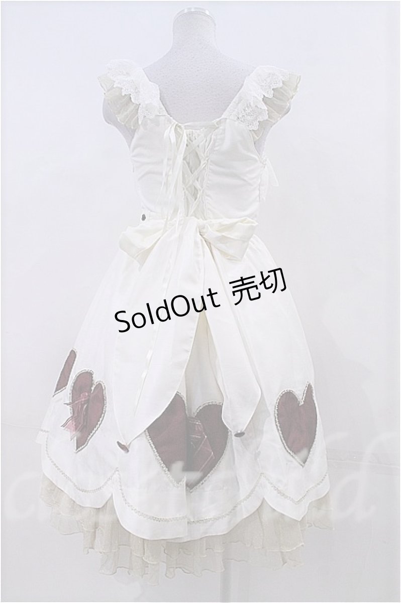 画像6: BABY,THE STARS SHINE BRIGHT  / 【受注生産】ハートの女王ジャンパースカート I-23-01-24-027i-1-OP-BA-L-HD-ZI (6)