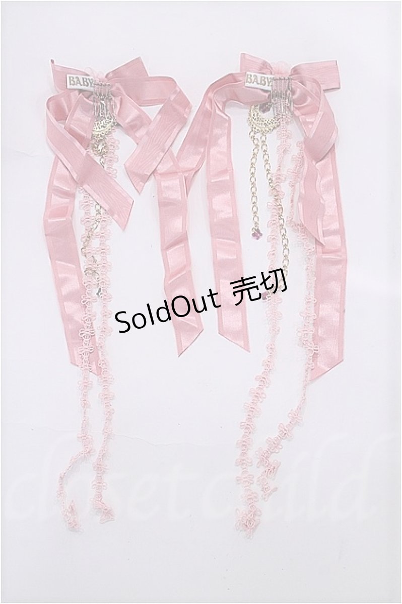 画像4: BABY,THE STARS SHINE BRIGHT  / SA・KU・RA Palais Royalワンピース+リボンコームセット I-23-01-24-041i-1-OP-BA-L-HD-ZI-R (4)