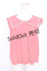 Cherir la femme  / リボンセーラーブラウス Y-23-01-24-053-1-BL-LO-L-SZ-ZT219