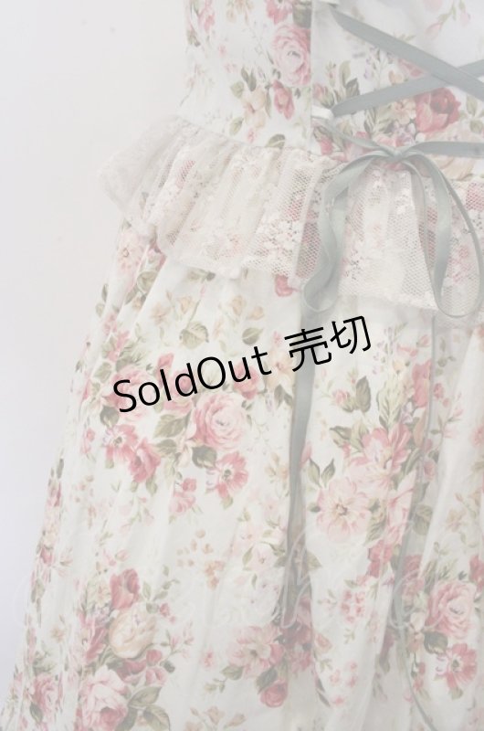 画像3: Victorian maiden / ロココブーケフラワーチュールロココリボンドレス O-23-01-26-071o-1-OP-CL-L-IG-OS (3)