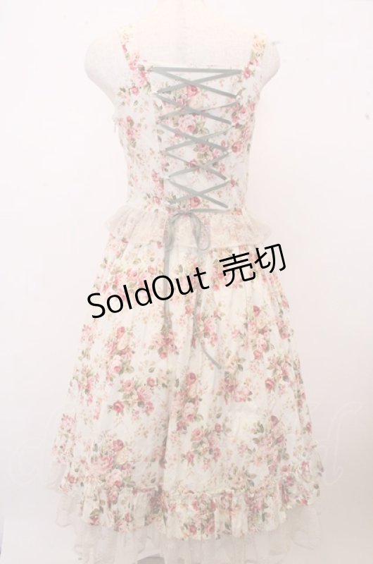 画像4: Victorian maiden / ロココブーケフラワーチュールロココリボンドレス O-23-01-26-071o-1-OP-CL-L-IG-OS (4)