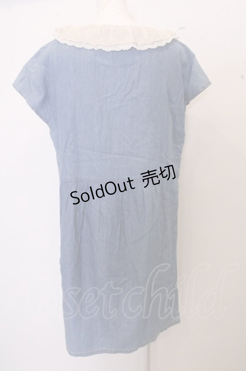 画像3: 【SALE】Franche Lippee / ダブルレースカラーワンピース O-23-01-28-091-1-OP-LO-L-IG-ZT139 (3)