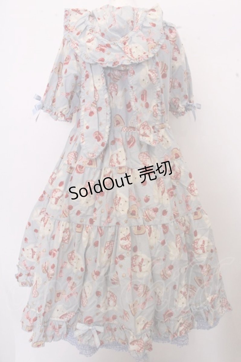 画像4: PINK HOUSE / sweets lop ear bunnyミディワンピース O-23-01-28-165o-1-OP-LO-L-OW-OS (4)