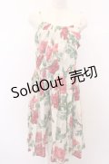 【SALE】Jane Marple Dans  Le Salon / ローズ柄キャミソールドレス O-23-01-30-038-1-OP-JM-L-OW-ZT053