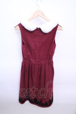 画像2: axes femme POETIQUE  / 街柄フロッキーワンピース Y-23-02-04-063-1-OP-AX-L-SZ-ZT030
