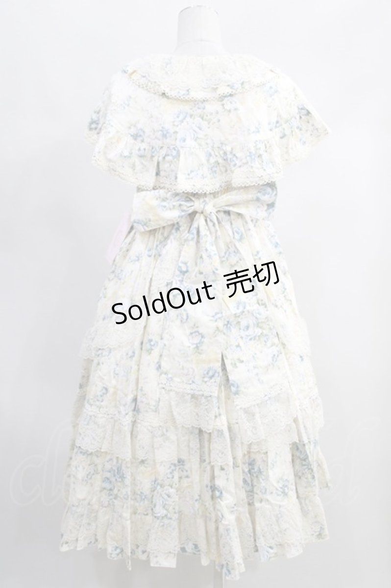 画像2: metamorphose  / ロザリーケープ付きジャンパースカート H-23-02-10-1004h-1-OP-ME-L-SK-ZH-R (2)