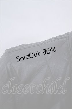 画像3: VANQUISH  / ゴートレザーダイヤキルトスタンドカラーブルゾン I-23-02-11-032i-1-JA-PU-P-HD-ZT-C051