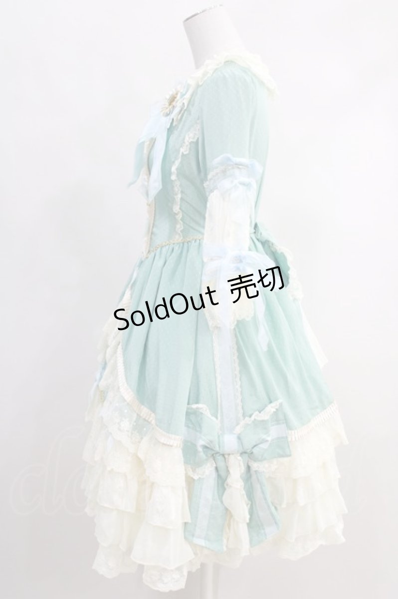 画像2: BABY,THE STARS SHINE BRIGHT  / La Robe Vert Clairワンピース H-23-02-13-019h-1-OP-BA-L-NS-ZH-R.S (2)