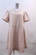Franche Lippee  / パール襟半袖ワンピース I-23-02-13-038i-1-OP-LO-L-HD-ZT371