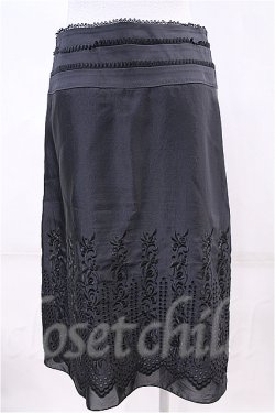 画像2: Jane Marple  / お花刺繍スカート I-23-02-14-054i-1-SK-JM-L-HD-ZI