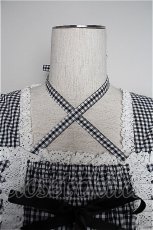 画像3: BABY,THE STARS SHINE BRIGHT  / ギンガムチェック巻きバラドールワンピースセット I-23-02-16-016i-1-OP-BA-L-HD-ZI-R (3)