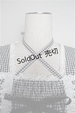 画像3: BABY,THE STARS SHINE BRIGHT  / ギンガムチェック巻きバラドールワンピースセット I-23-02-16-016i-1-OP-BA-L-HD-ZI-R