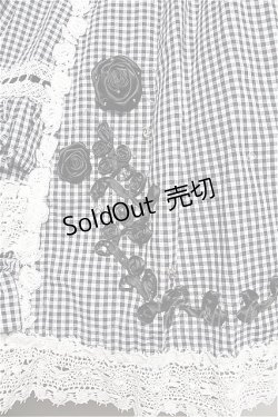 画像4: BABY,THE STARS SHINE BRIGHT  / ギンガムチェック巻きバラドールワンピースセット I-23-02-16-016i-1-OP-BA-L-HD-ZI-R