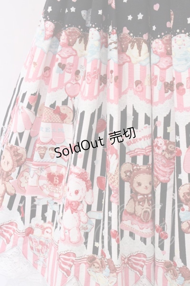 画像3: BABY,THE STARS SHINE BRIGHT / くみゃちゃんのSweet Ice Cream柄ジャンパースカートI型 O-23-02-23-001o-1-OP-BA-L-IG-OS (3)