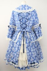画像2: metamorphose  / Romantic Damask 姫袖ワンピース(プラスサイズ) I-23-02-24-4019i-1-OP-ME-L-HD-ZI-R (2)