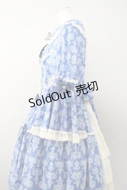 画像3: metamorphose  / Romantic Damask 姫袖ワンピース(プラスサイズ) I-23-02-24-4019i-1-OP-ME-L-HD-ZI-R