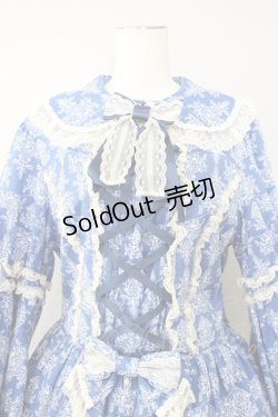 画像4: metamorphose  / Romantic Damask 姫袖ワンピース(プラスサイズ) I-23-02-24-4019i-1-OP-ME-L-HD-ZI-R