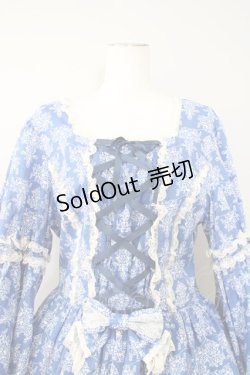 画像5: metamorphose  / Romantic Damask 姫袖ワンピース(プラスサイズ) I-23-02-24-4019i-1-OP-ME-L-HD-ZI-R