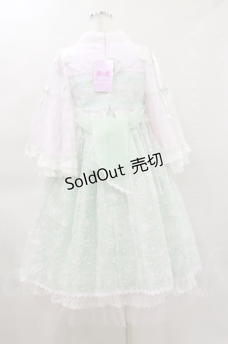 画像2: Angelic Pretty  / 兎慶ぶ花宴ワンピース H-23-02-26-042h-1-OP-AP-L-NS-ZH-R (2)