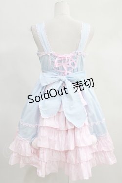 画像2: Angelic Pretty  / なかよしバニージャンパースカート(2021) H-23-03-01-1013h-1-OP-AP-L-SK-ZH-R