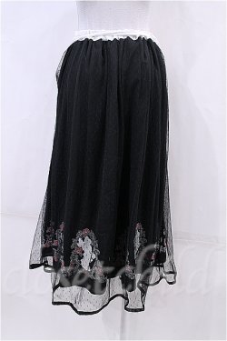 画像2: axes femme  / ディズニー/ミニー刺繍スカート I-23-03-02-055i-1-SK-AX-L-HD-ZT336