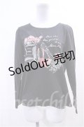 【SALE】INGEBORG  / オルレアンベア天香水瓶とパンプス長Tシャツ I-23-3-2-68-LO-TO-HD-ZT248