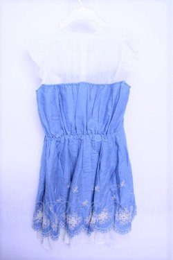 画像2: axes femme POETIQUE  / ビスチェ切替コットンワンピース Y-23-03-02-081-1-OP-AX-L-AS-ZT024