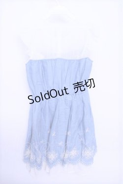 画像2: 【SALE】axes femme POETIQUE  / ビスチェ切替コットンワンピース Y-23-03-02-081-1-OP-AX-L-AS-ZT024