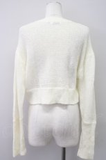 画像2: 【SALE】E hyphen world gallery  / ラメルーズニットプルオーバー S-23-03-03-4010-1-TO-LO-L-SZ-ZT220 (2)
