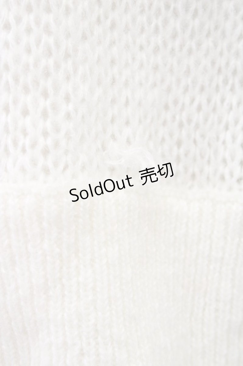 画像3: 【SALE】E hyphen world gallery  / ラメルーズニットプルオーバー S-23-03-03-4010-1-TO-LO-L-SZ-ZT220 (3)