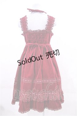 画像2: BABY,THE STARS SHINE BRIGHT  / 別珍ベビードールジャンパースカート＆別珍プリンセスドロップヘッドドレスセット I-23-03-05-011i-1-OP-BA-L-HD-ZI-R