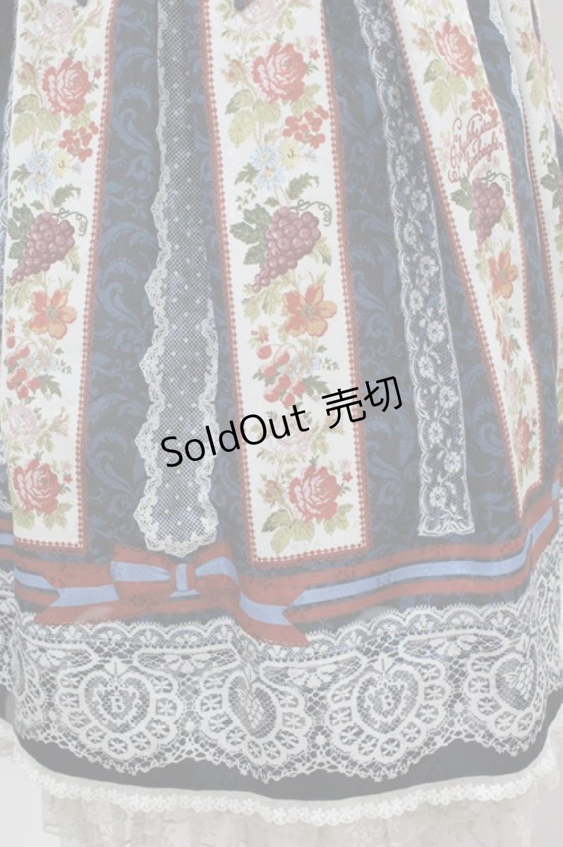 画像5: BABY,THE STARS SHINE BRIGHT  / グラスグリーンのPastoral?羊飼いの恋歌?柄フランティシュカジャンパースカート H-23-03-08-034h-1-OP-BA-L-NS-ZH-R (5)